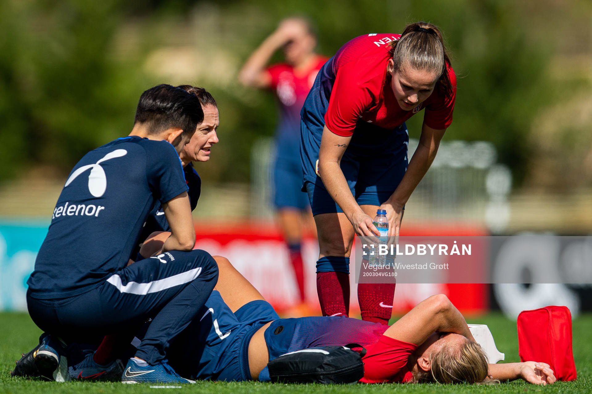 Said Tutunchian, doctor, Margareta Endresen, physio, Guro
