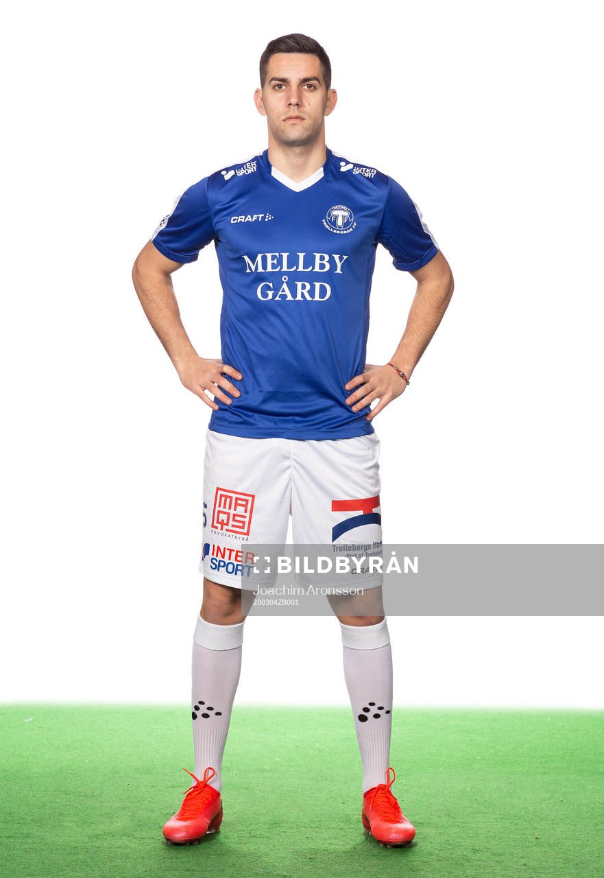 Trelleborgs Bozidar Velickovic poserar för ett porträtt den 4 mars 2020 i Trelleborg.