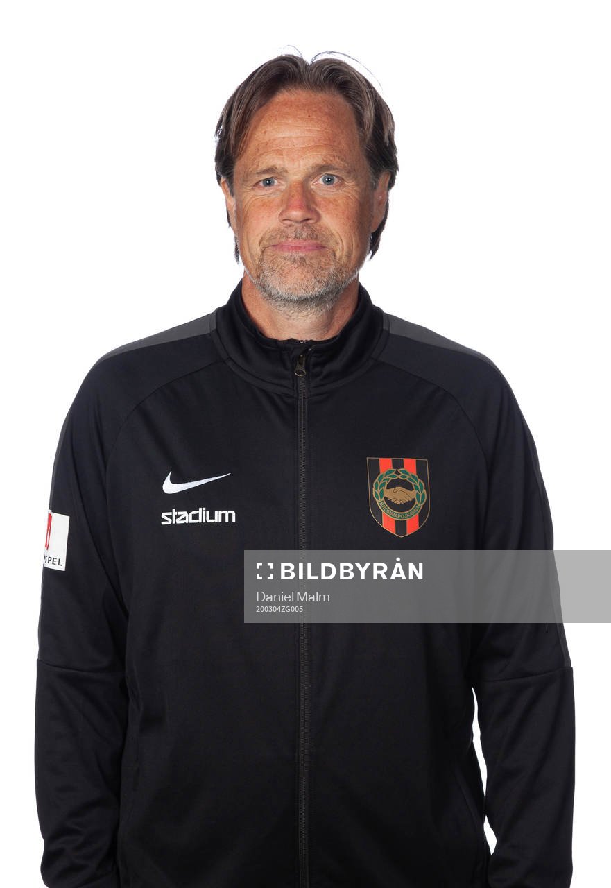 Brommapojkarnas målvaktstränare Pontus Wilgodt