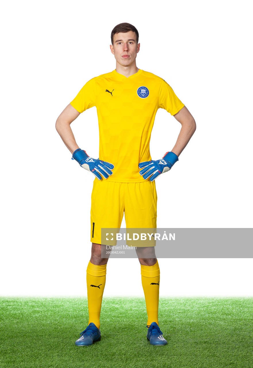 Akropolis målvakt Samuel Brolin