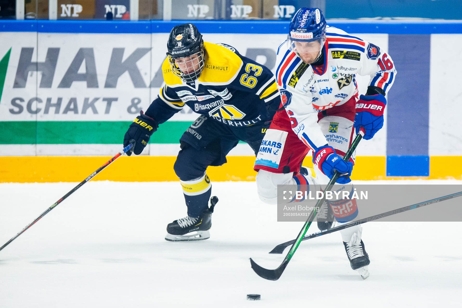 s Zion Nybeck och Oskarshamns Arsi Piispanen