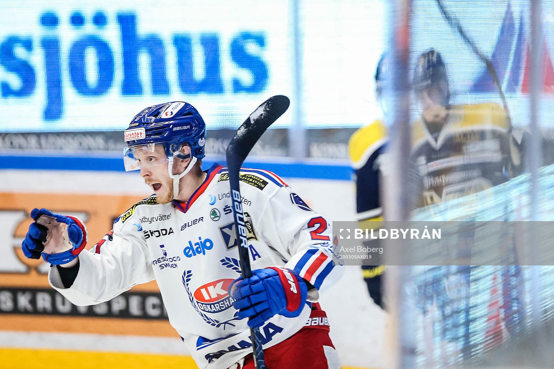 Oskarshamns Henrik Nilsson jublar