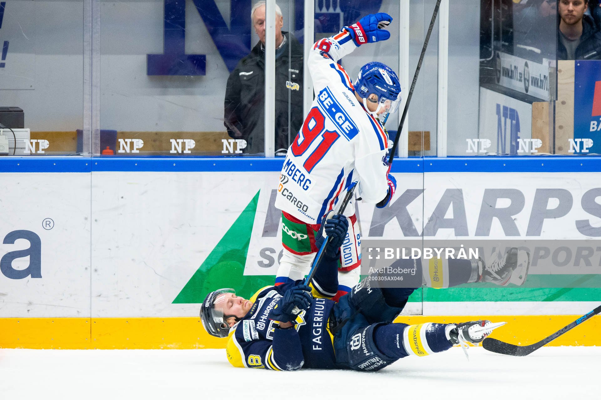s Joakim Andersson och Oskarshamns Rickard Palmberg