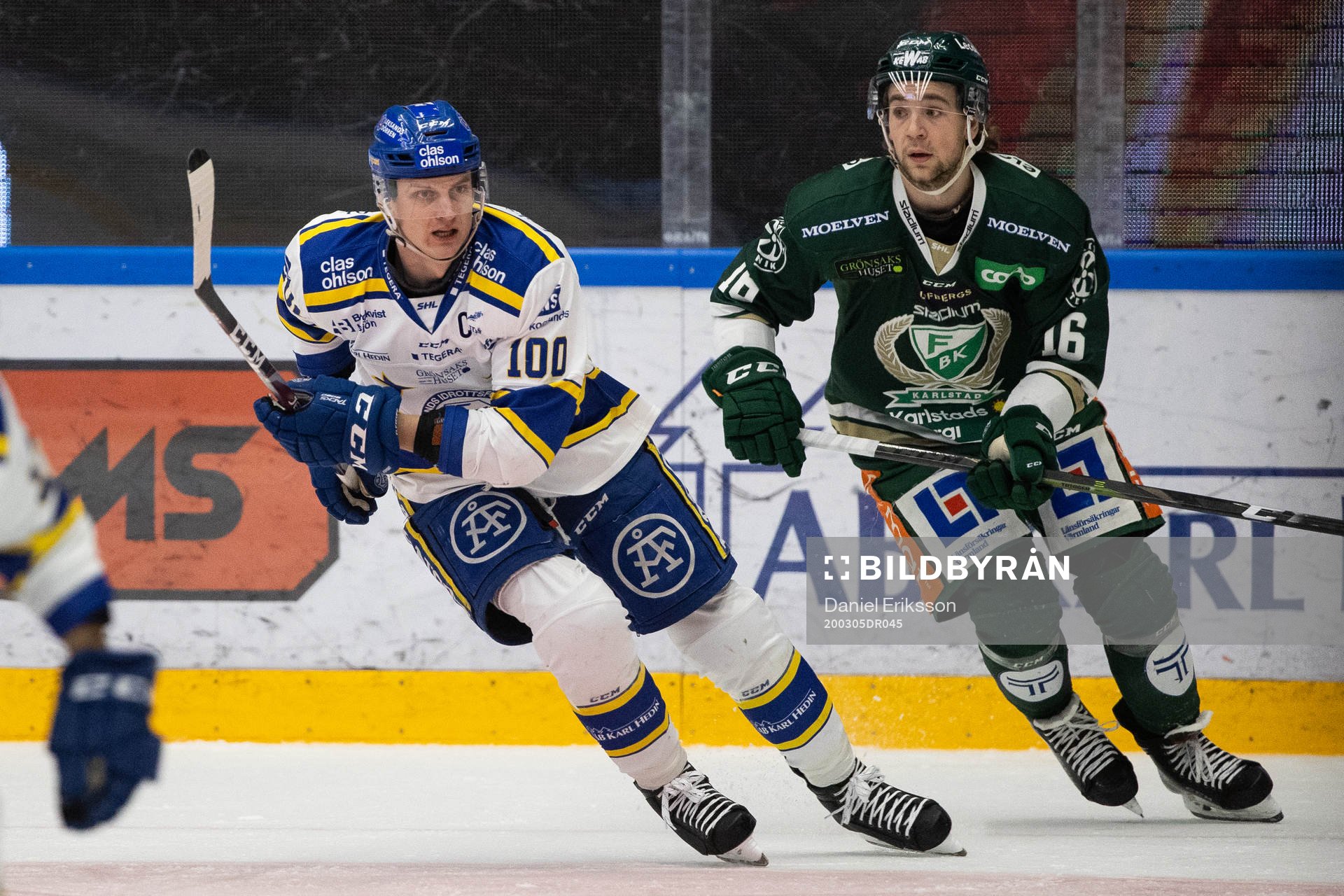 Leksands Martin Karlsson och Färjestads Lucas