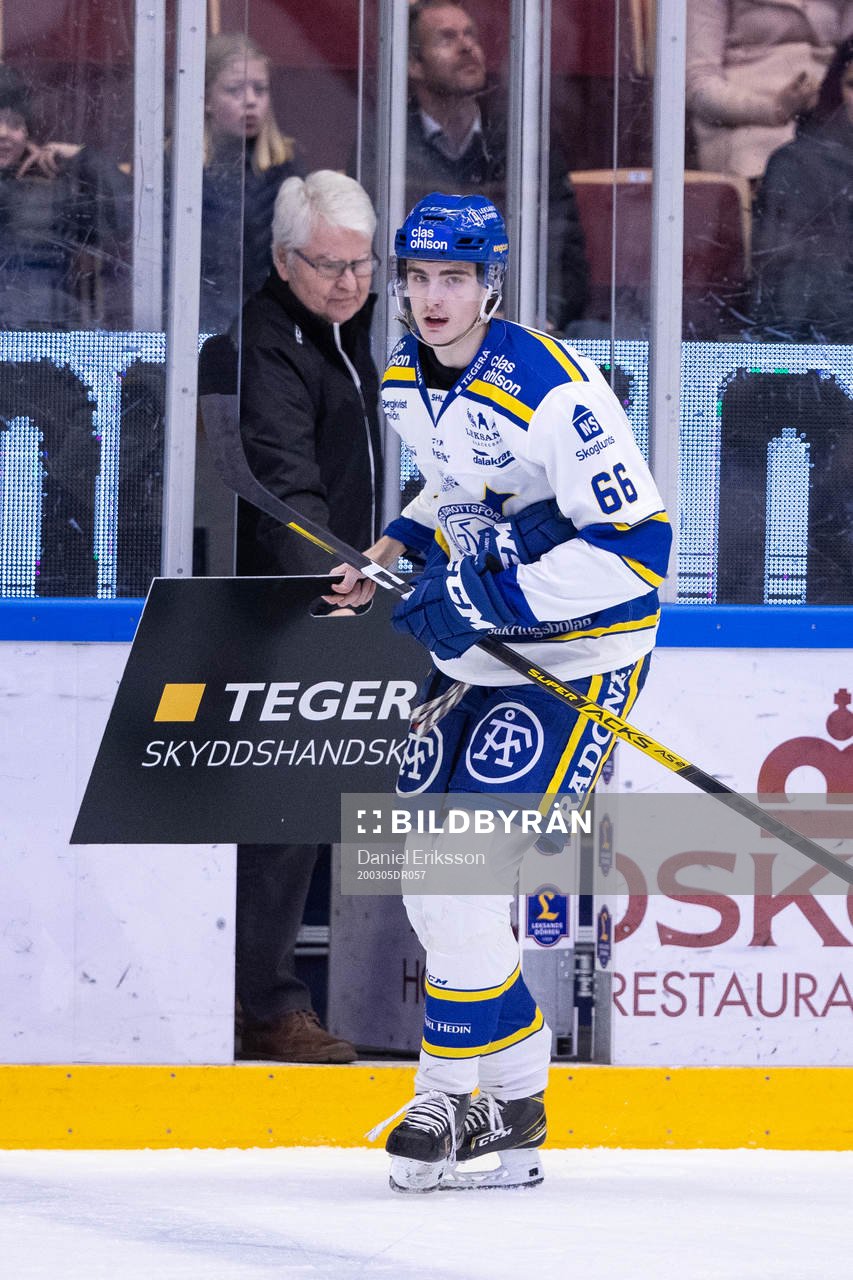 Leksands Nils Åman jublar