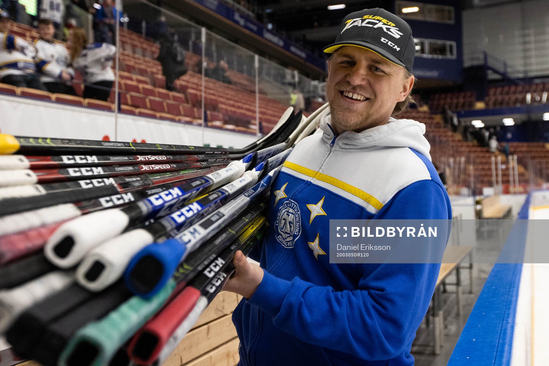 Leksands materialförvaltare Jesper Korning