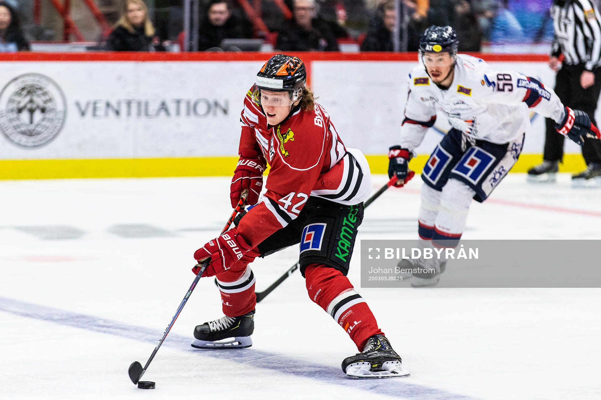 Örebros Robin Salo och Linköpings Robin Johansson