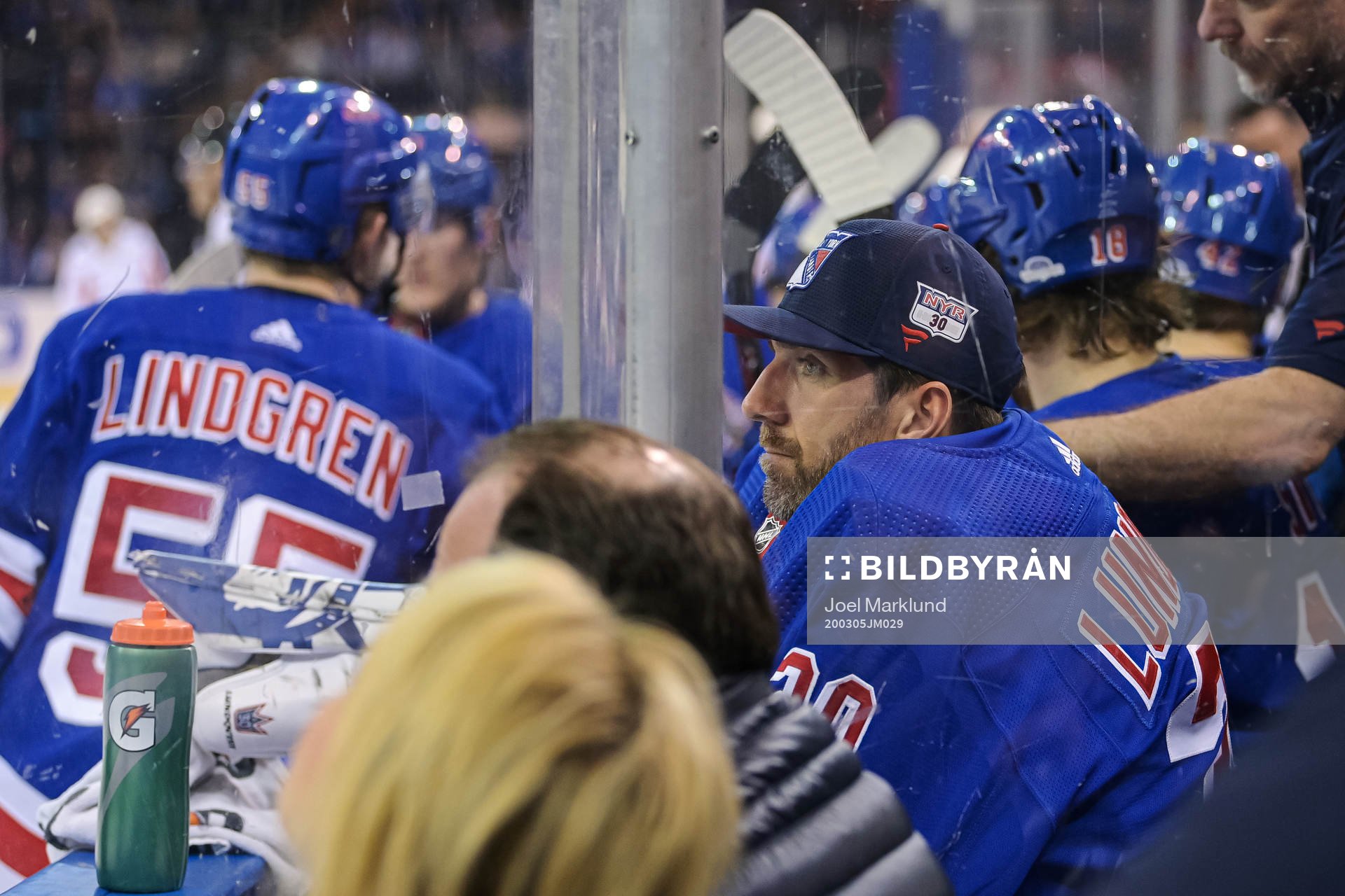 New York Rangers goaltender Henrik Lundqvist