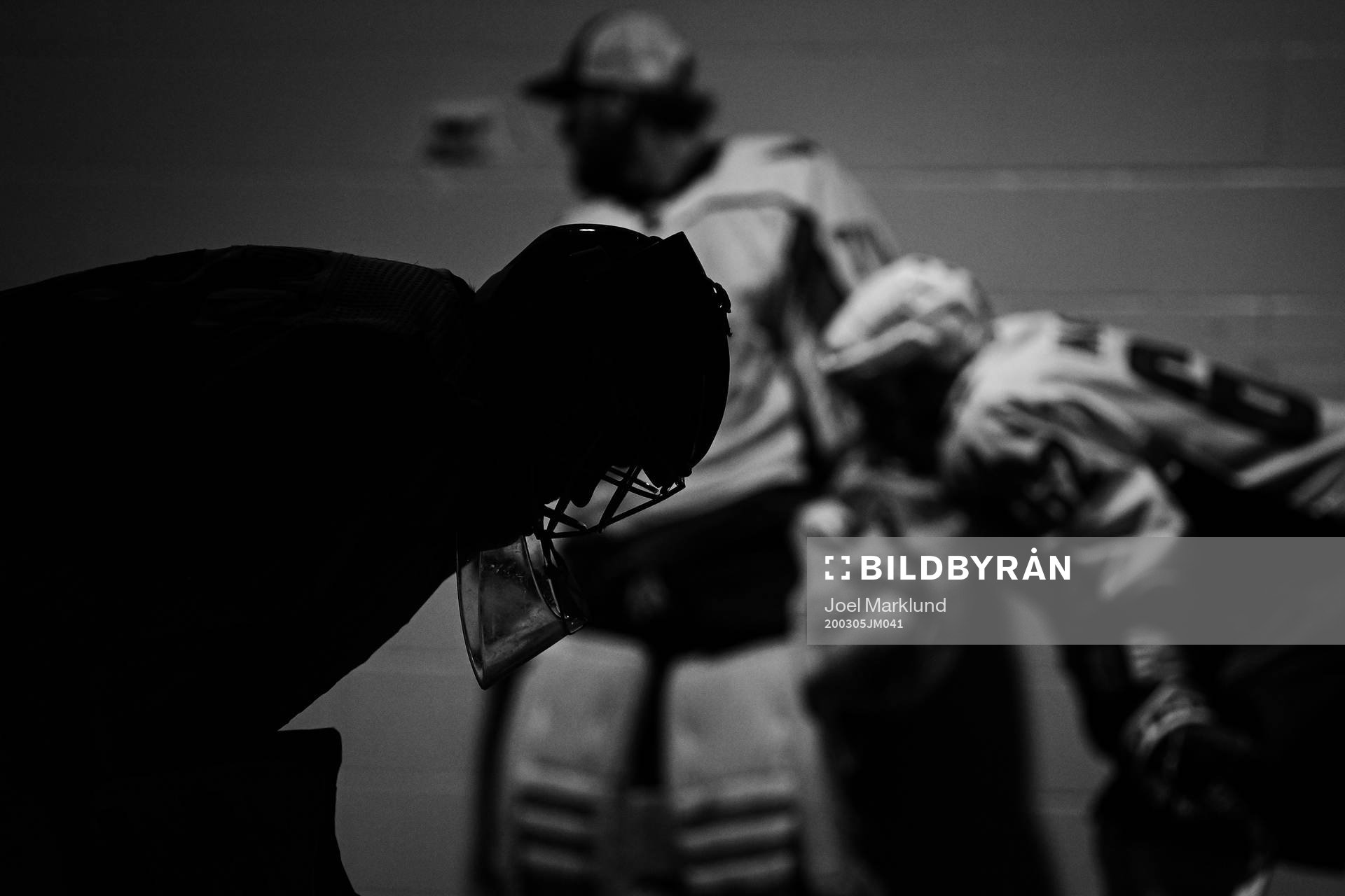 Washington Capitals goaltender Ilya Samsonov waiting to
