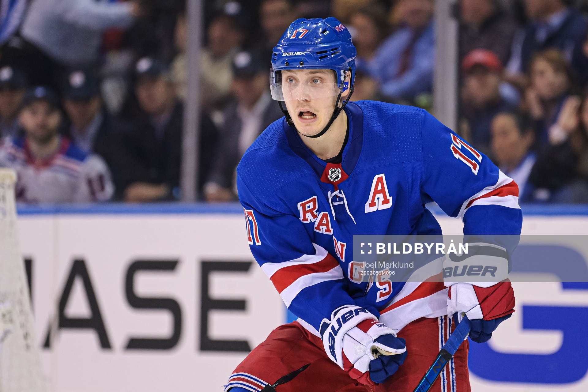 New York Rangers Jesper Fast