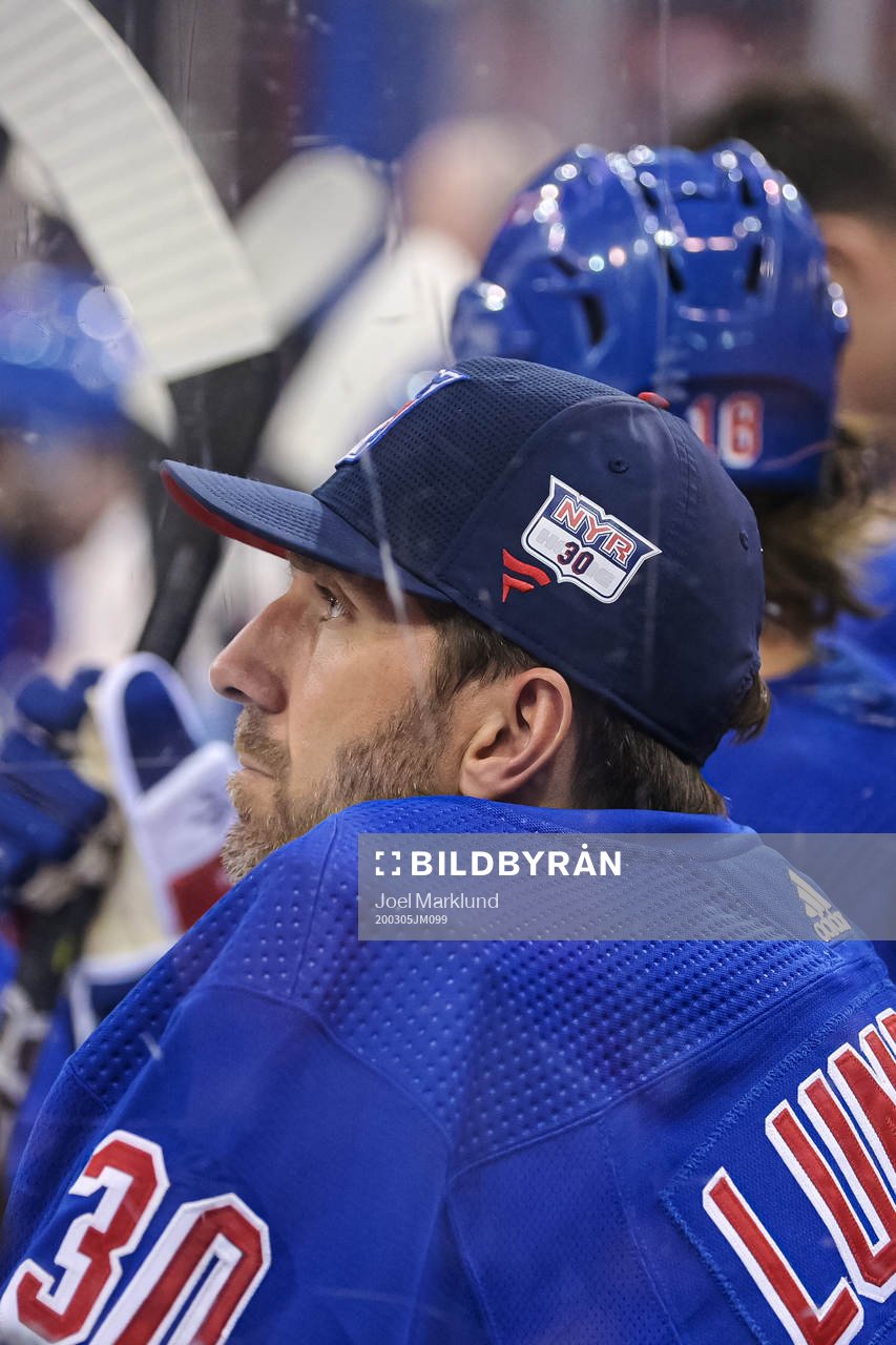 New York Rangers goaltender Henrik Lundqvist