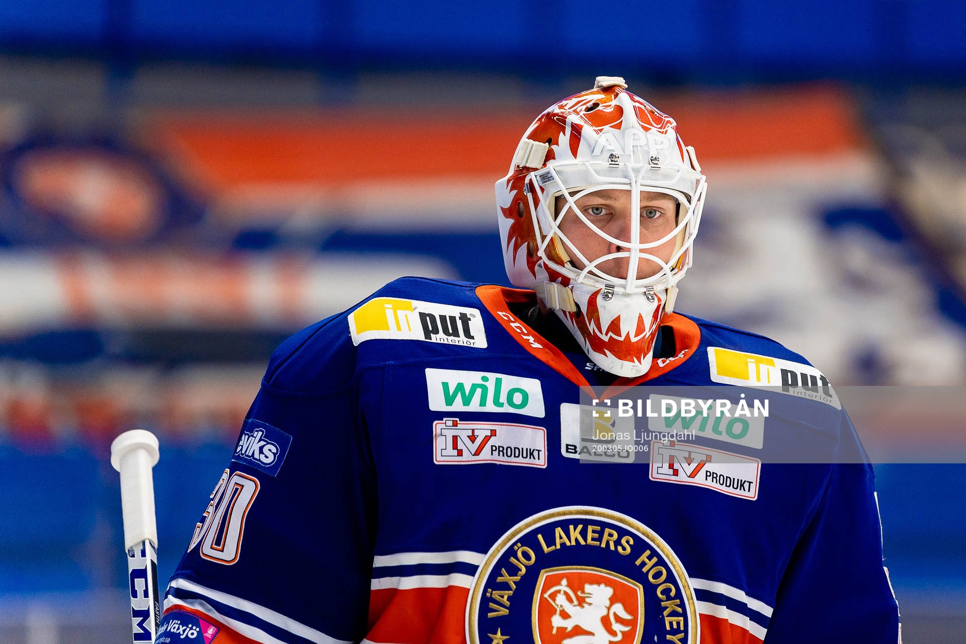 Växjös målvakt Viktor Fasth