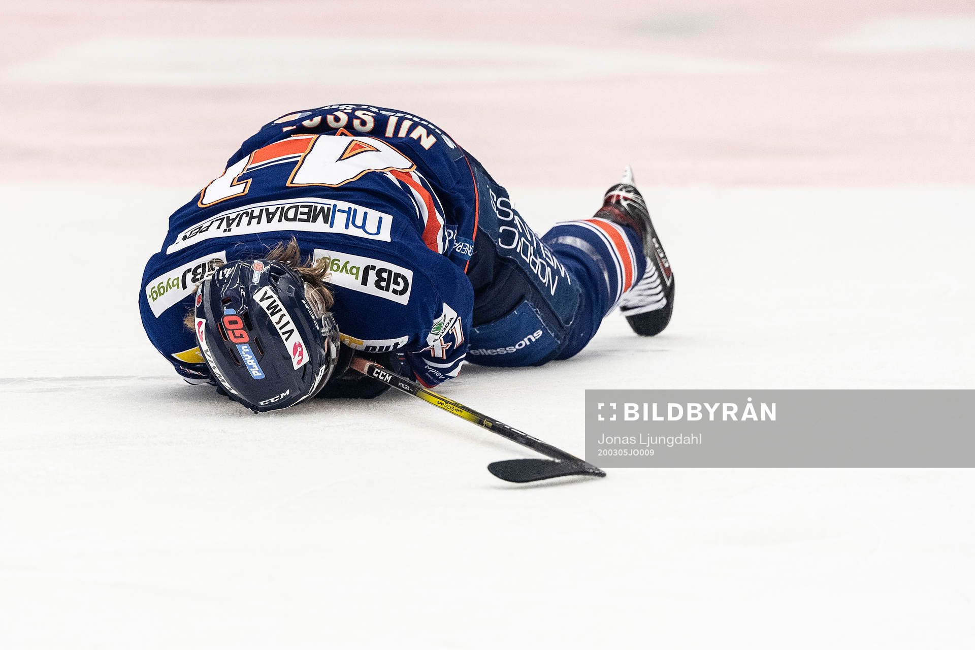 Växjös Ludvig Nilsson har ont