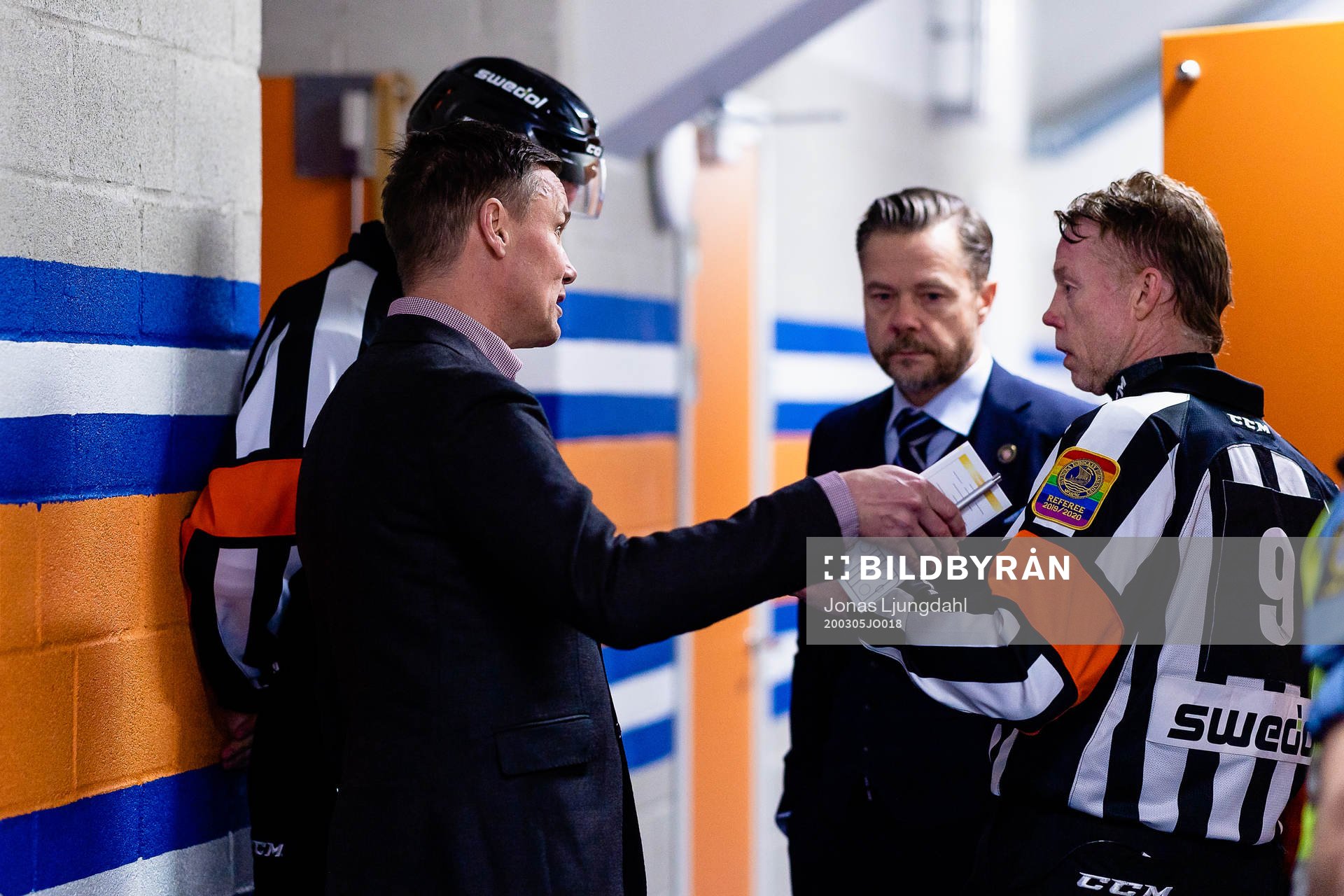 Frölundas tränare Roger Rönnberg och Växjös