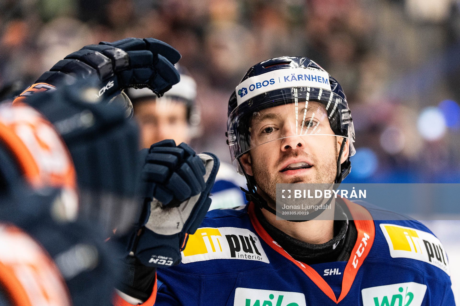 Växjös Jacob Micflikier jublar