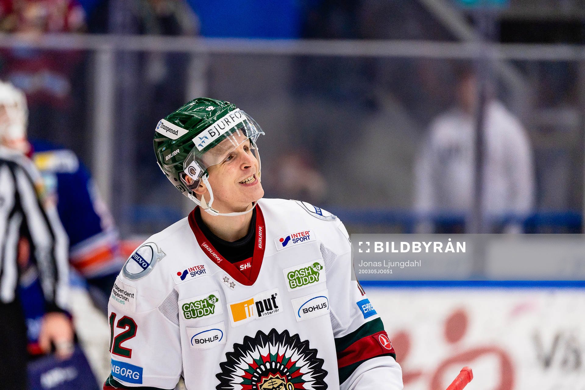 Frölundas Max Friberg deppar