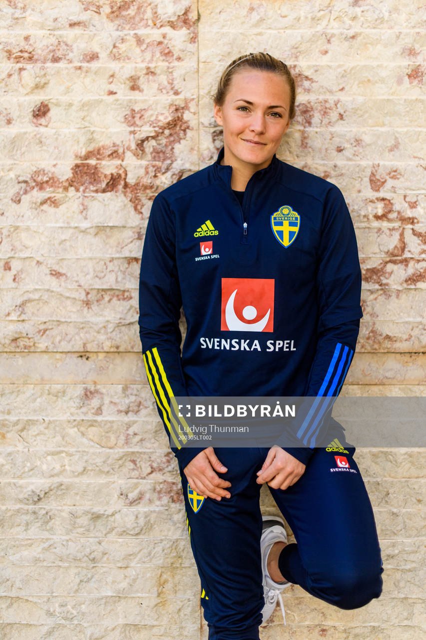 Magdalena Eriksson poses for a portrait