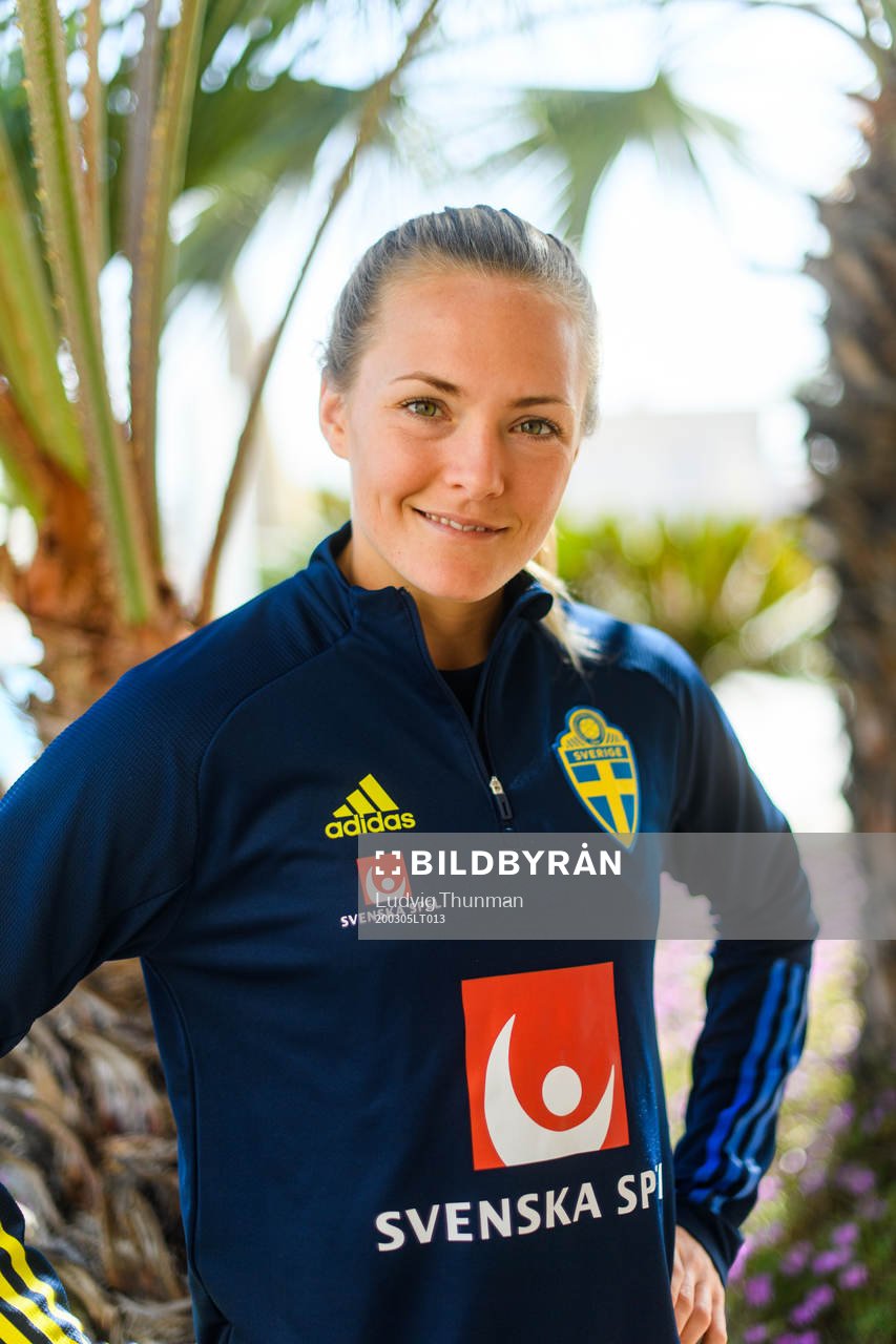 Magdalena Eriksson poses for a portrait