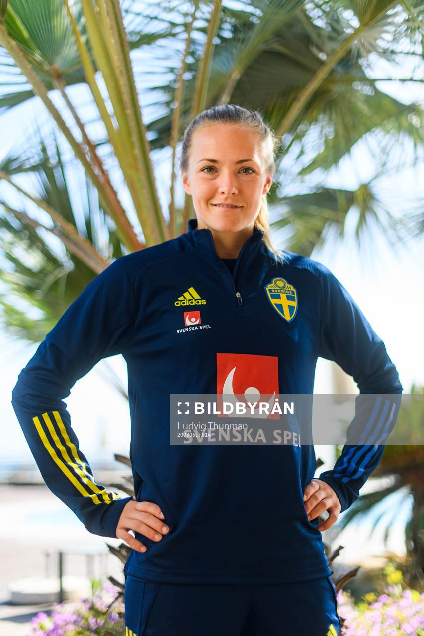 Magdalena Eriksson poses for a portrait