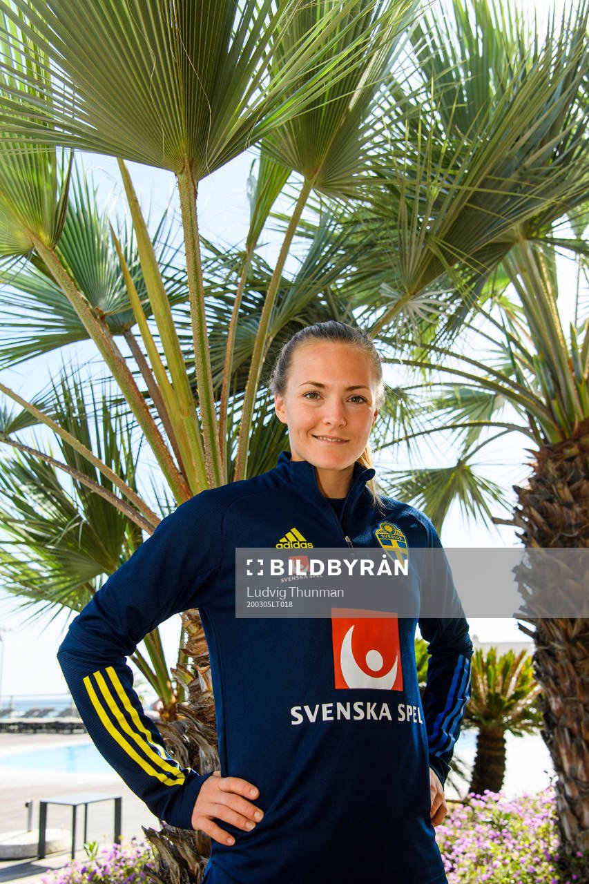Magdalena Eriksson poses for a portrait