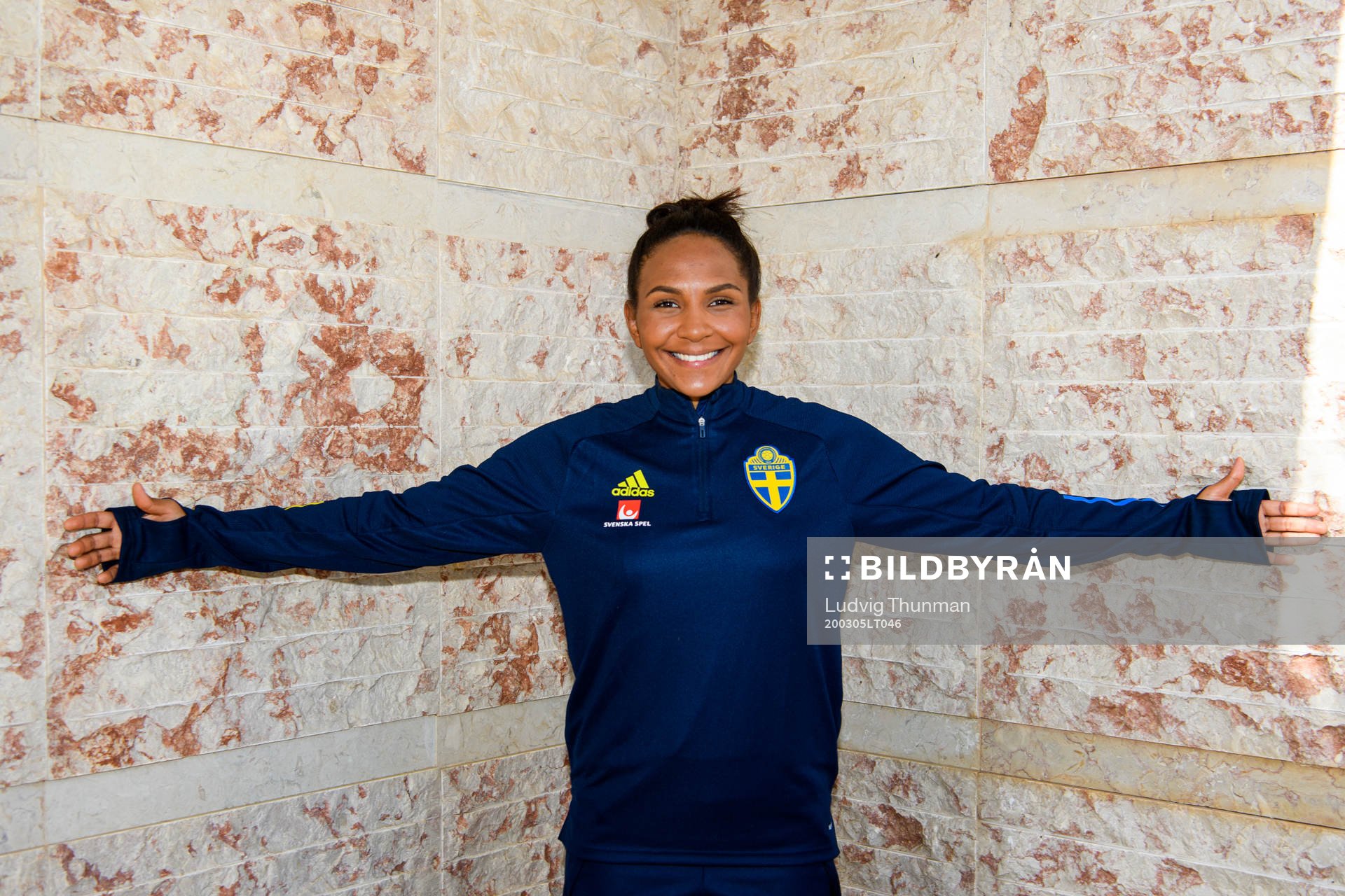 Madelen Janogy poses for a portrait