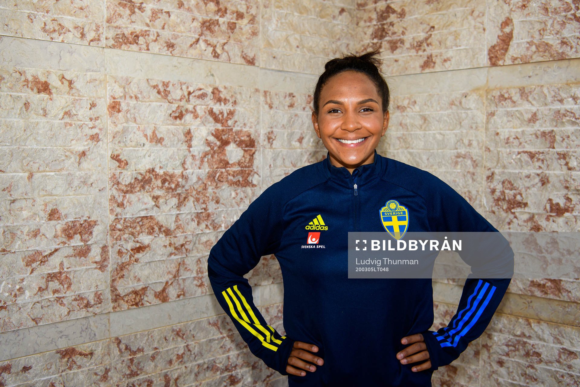 Madelen Janogy poses for a portrait