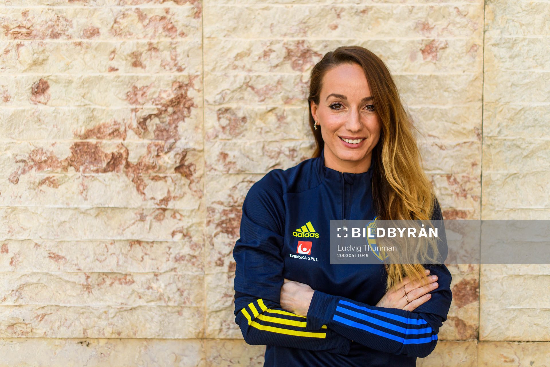 Kosovare Asllani poses for a portrait