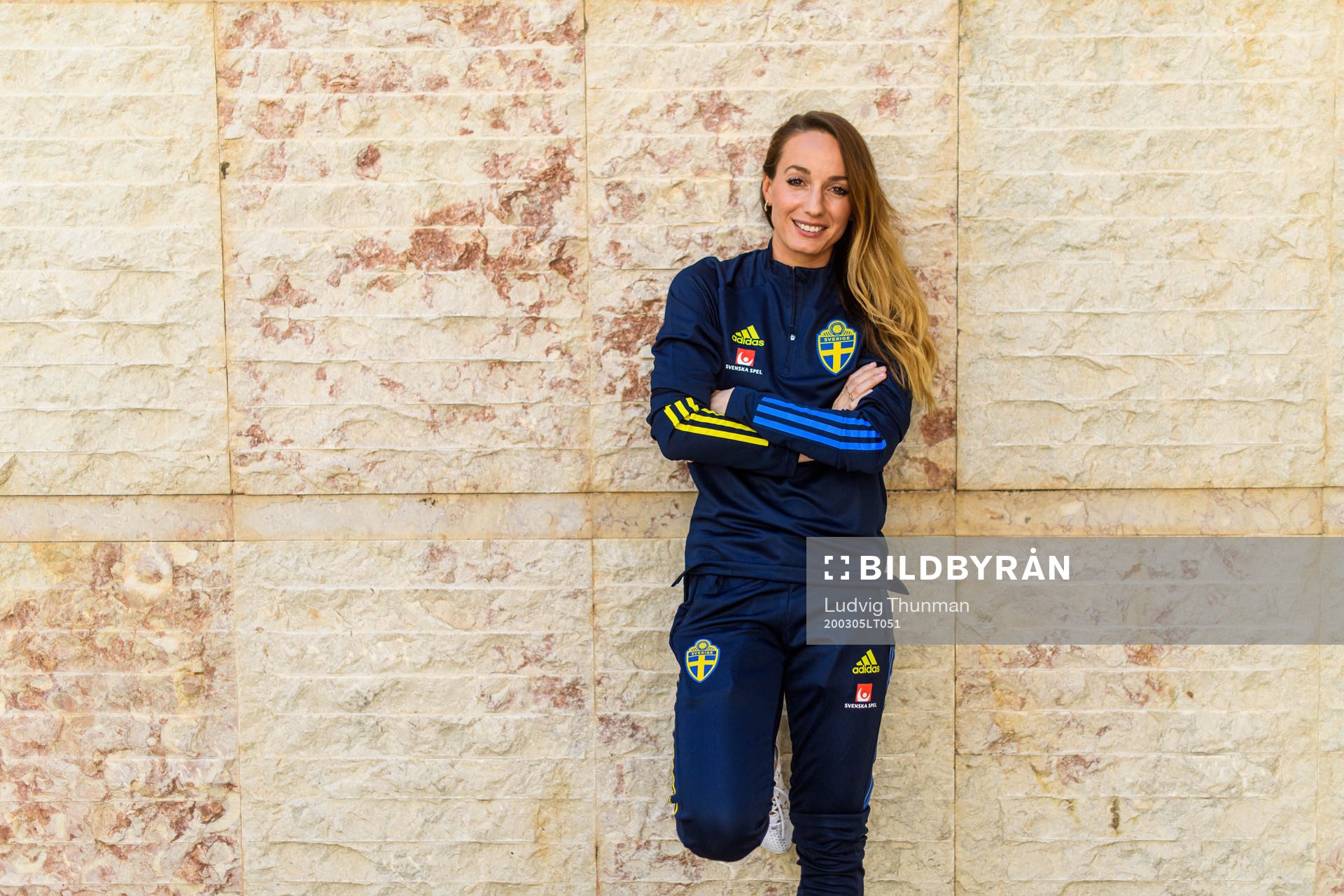 Kosovare Asllani poses for a portrait
