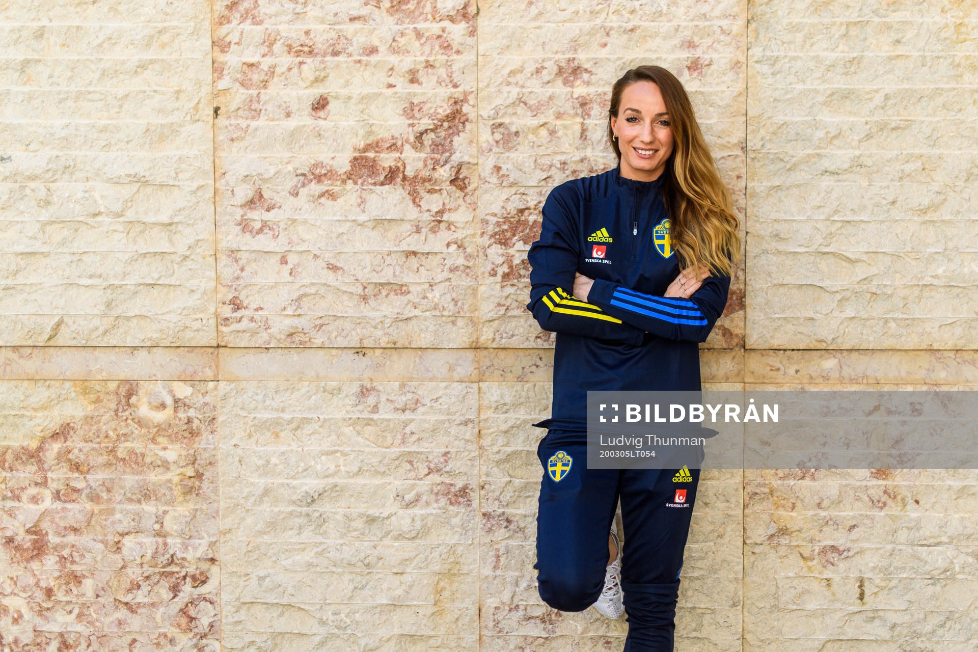 Kosovare Asllani poses for a portrait