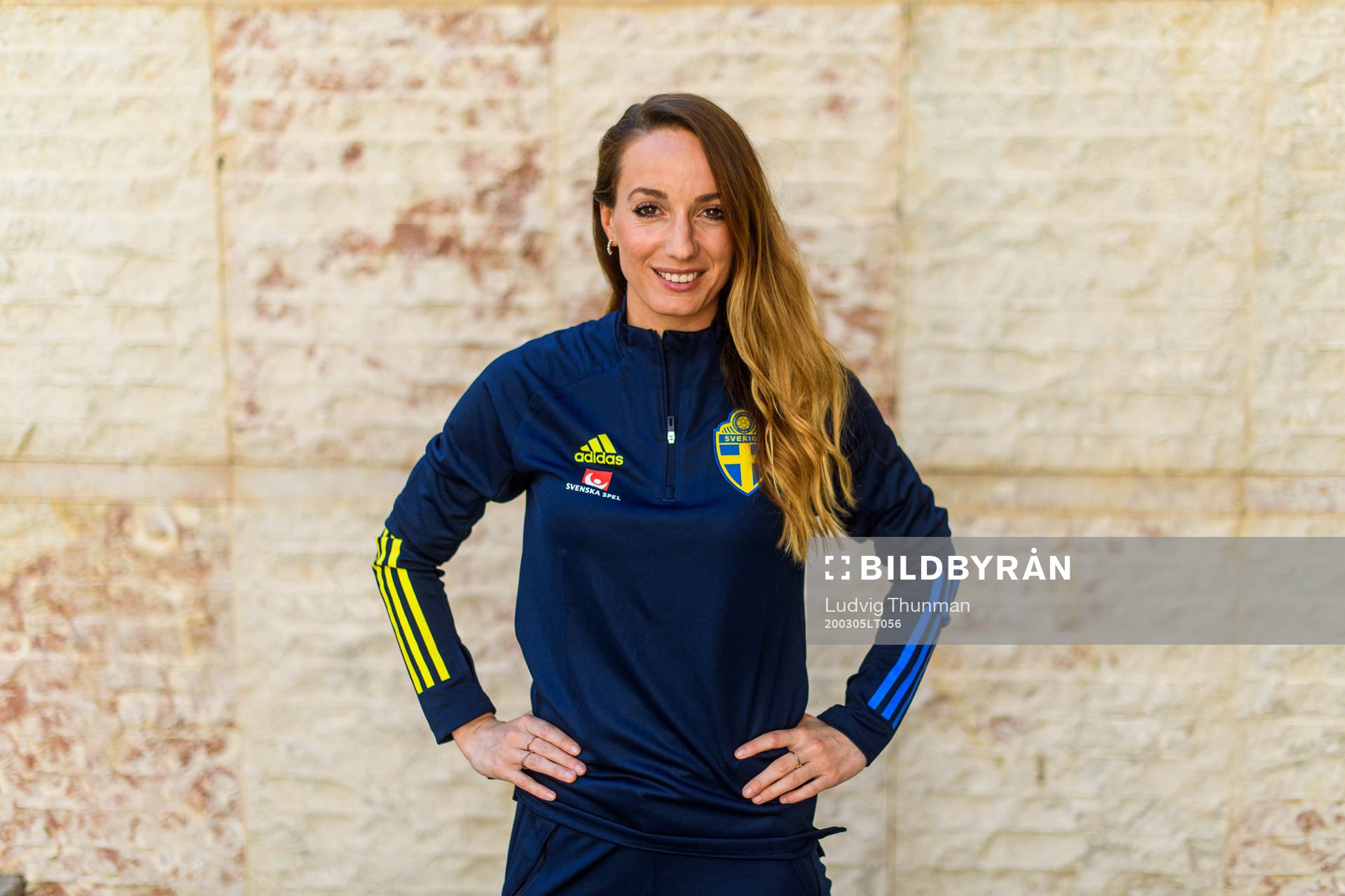 Kosovare Asllani poses for a portrait