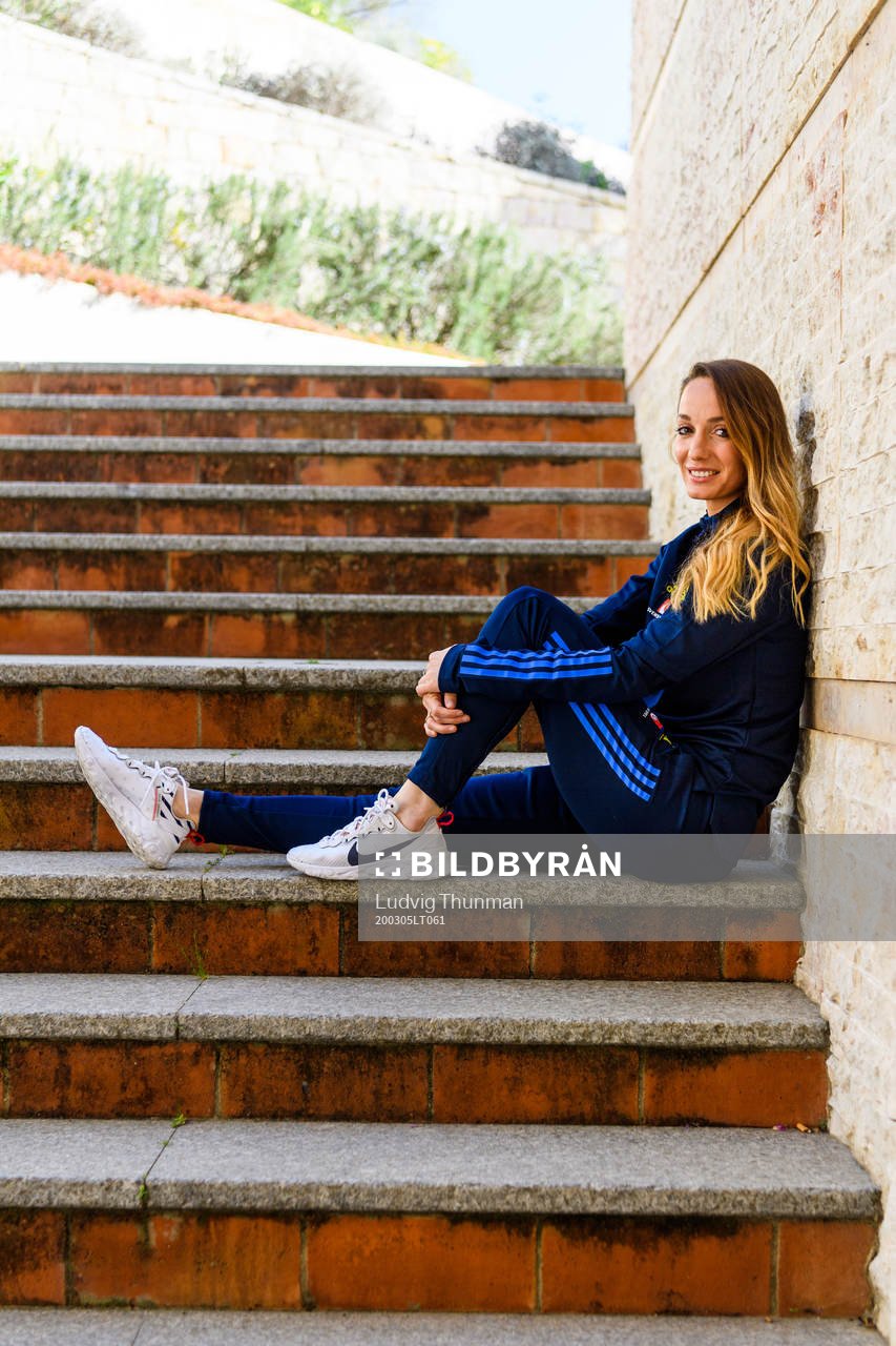 Kosovare Asllani poses for a portrait