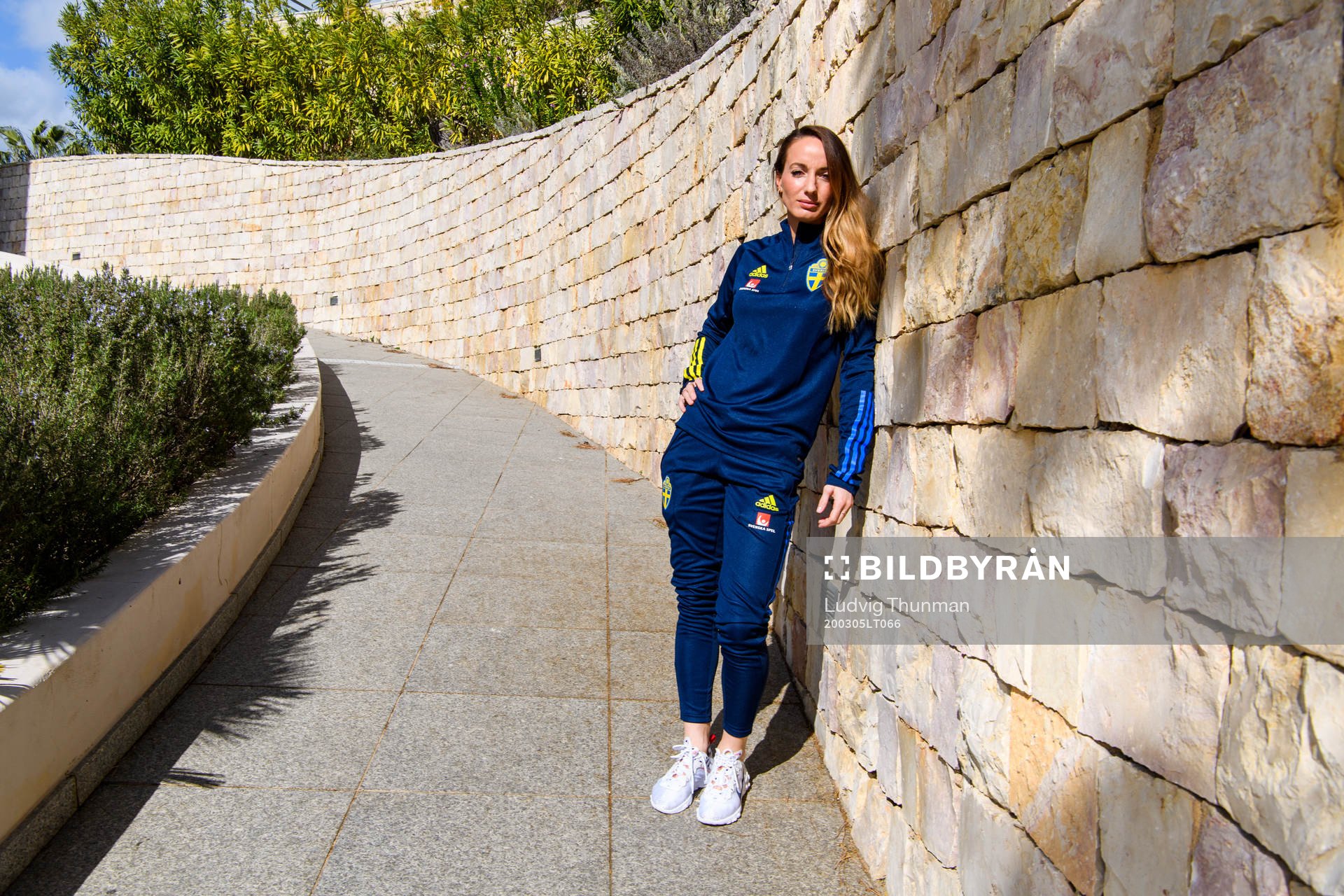 Kosovare Asllani poses for a portrait