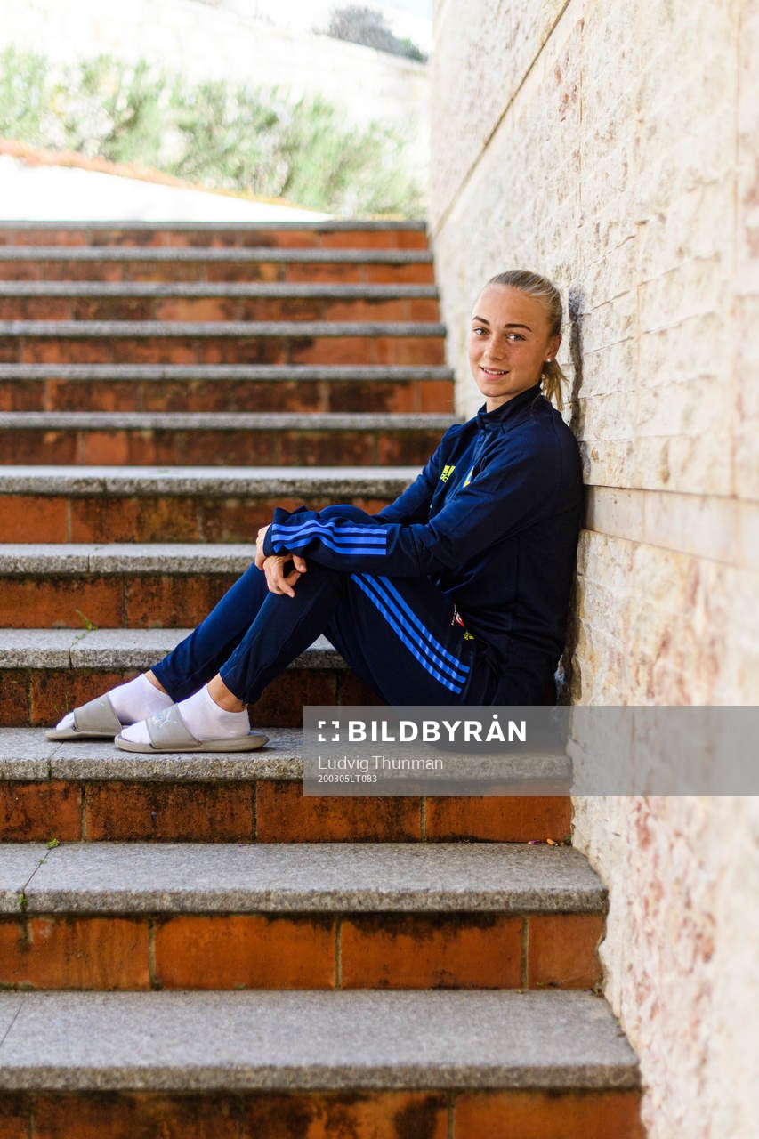 Hanna Bennison poses for a portrait