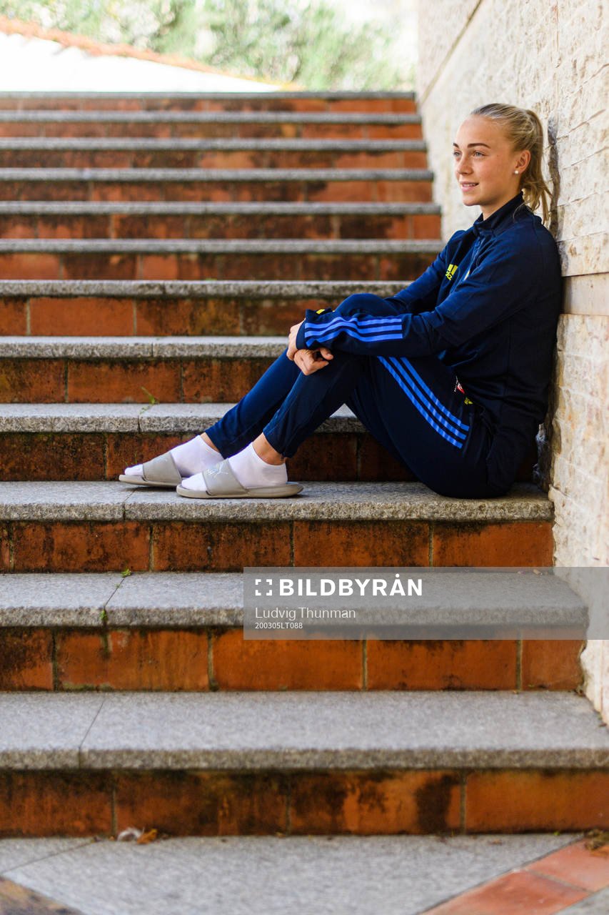 Hanna Bennison poses for a portrait