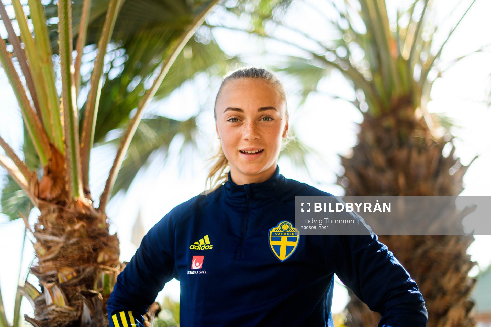 Hanna Bennison poses for a portrait