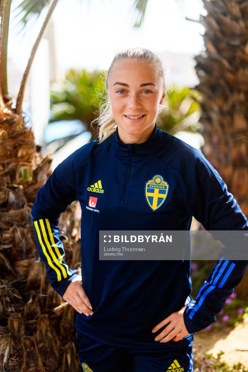 Hanna Bennison poses for a portrait