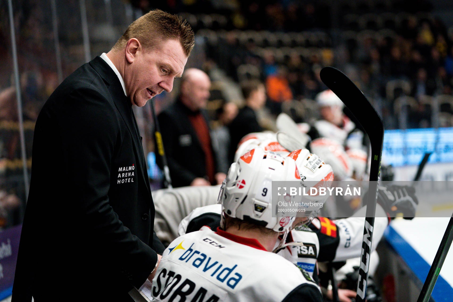 Malmö Redhawks assisterande tränare Jesper Mattsson
