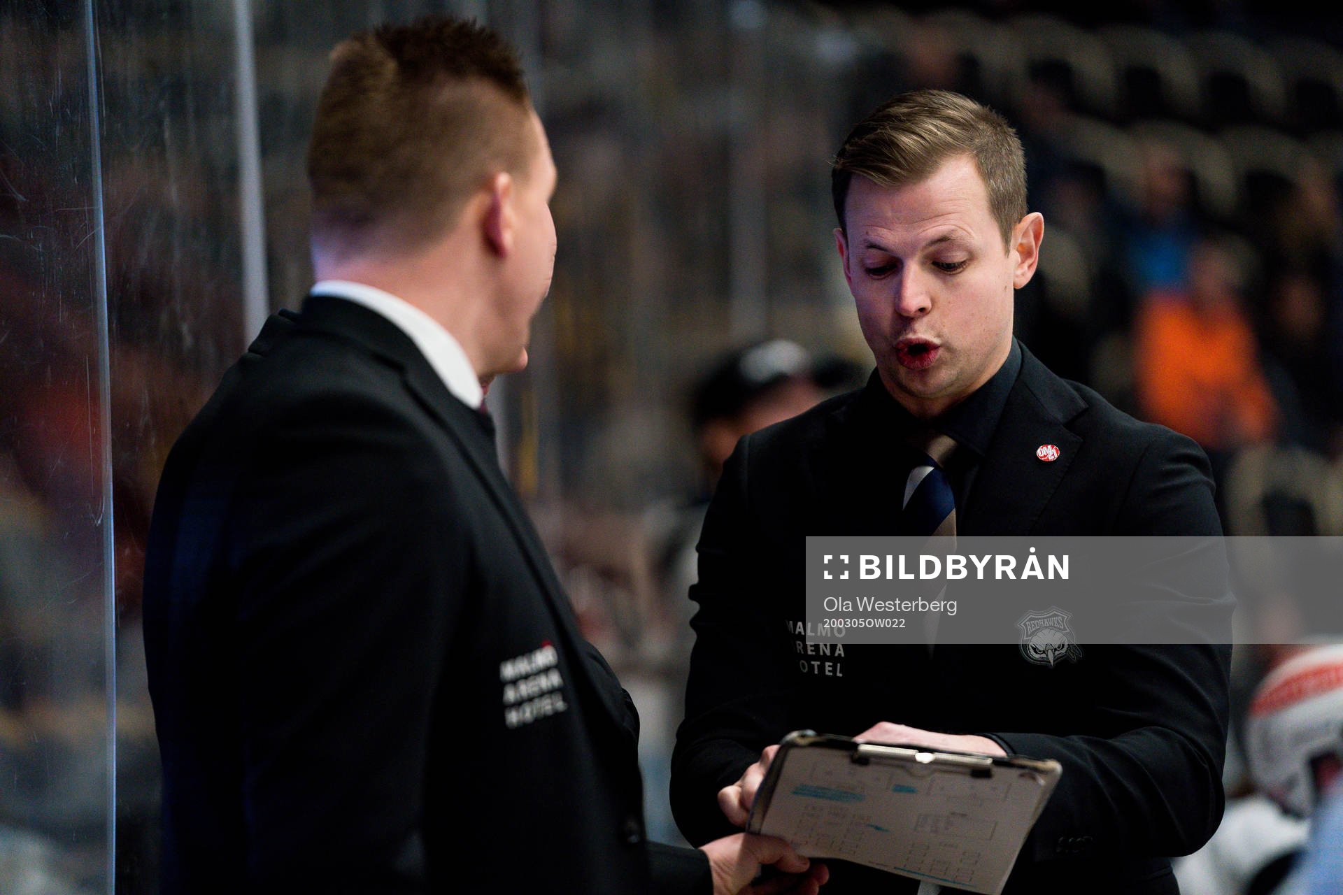 Malmö Redhawks assisterande tränare Martin Filander