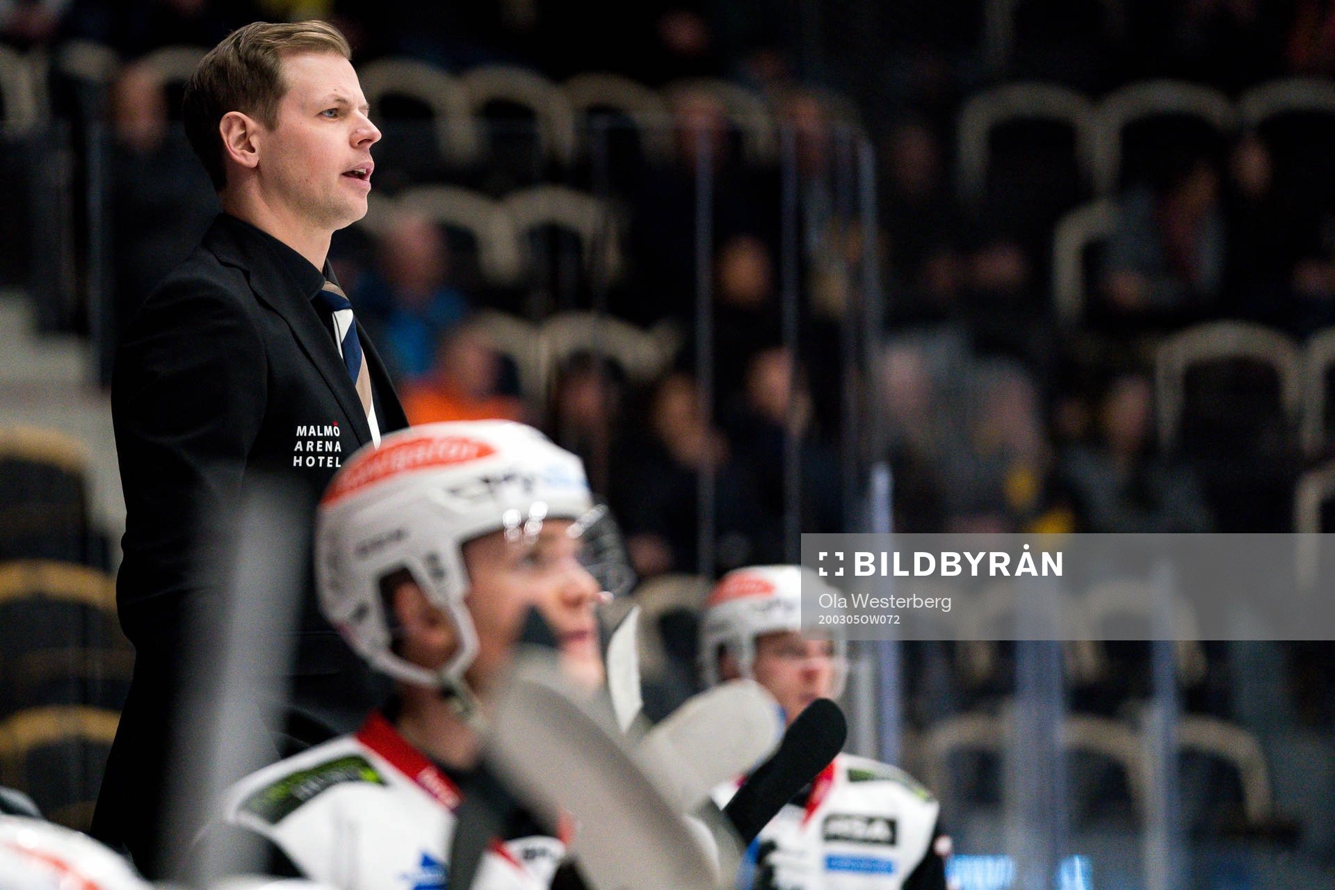 Malmö Redhawks assisterande tränare Martin Filander