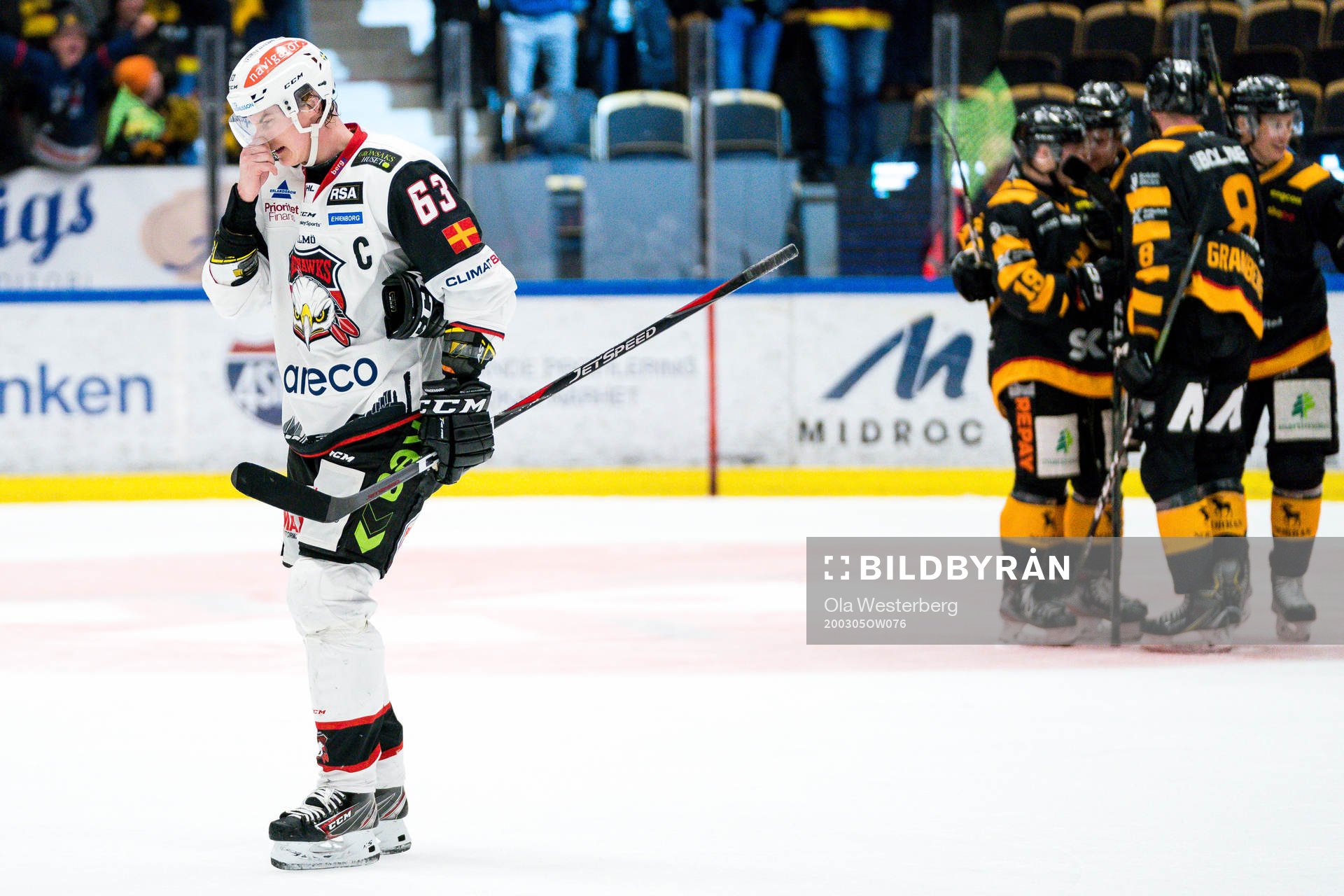 Malmö Redhawks Fredrik Händemark deppar
