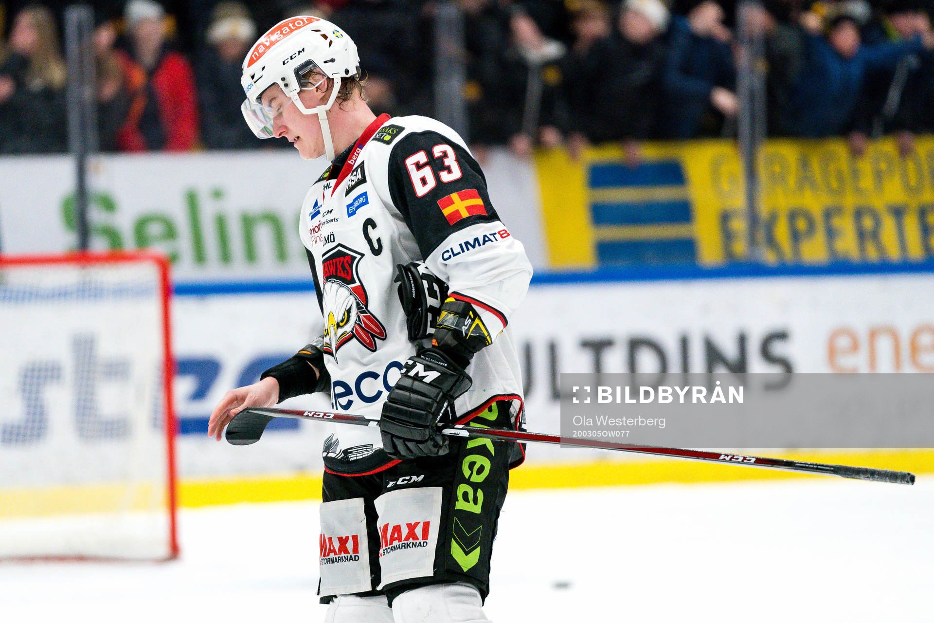 Malmö Redhawks Fredrik Händemark deppar