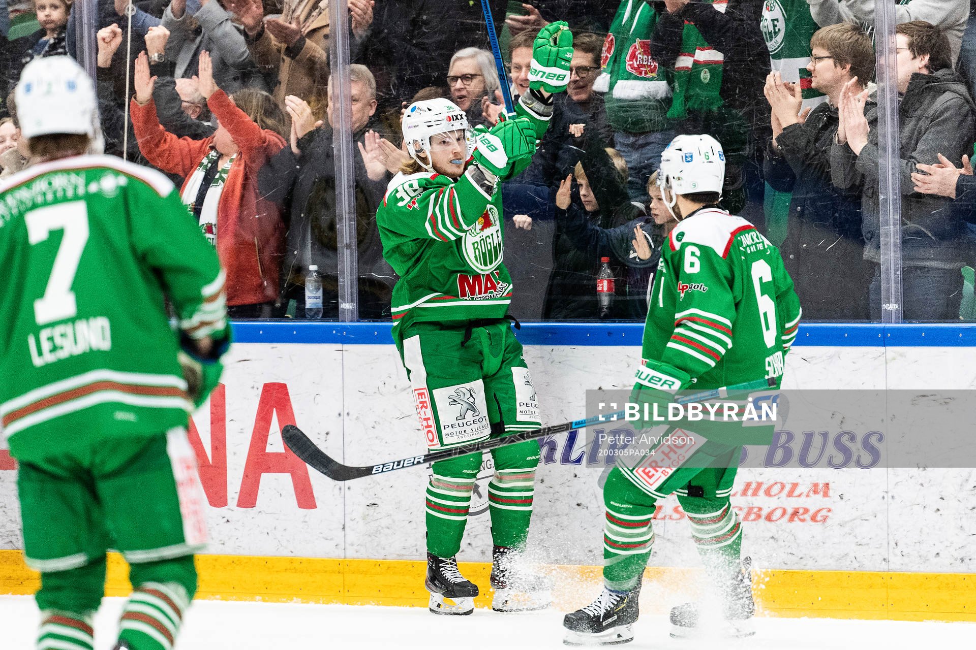 Rögles Erik Andersson jublar