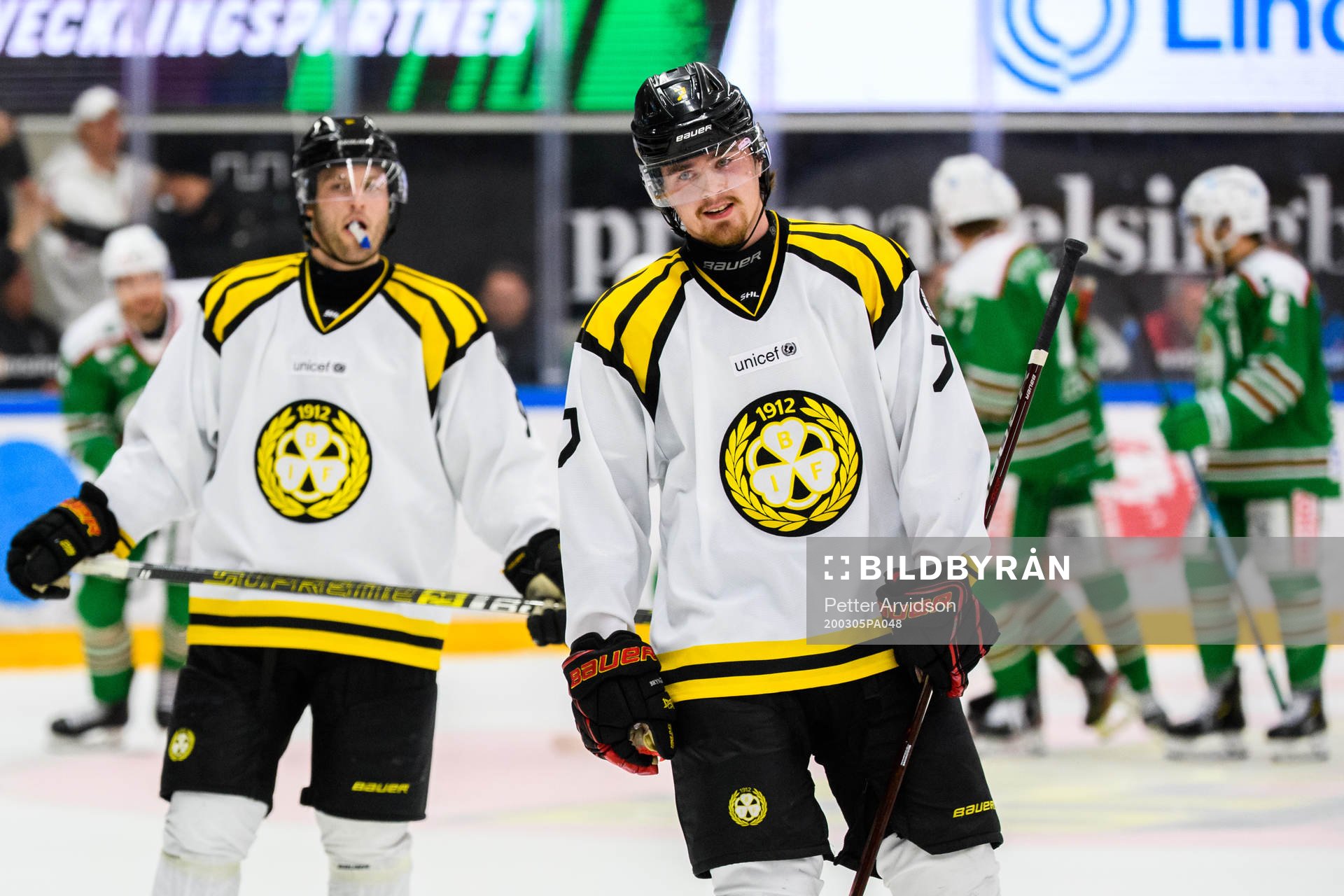 Brynäs Marcus Björk deppar