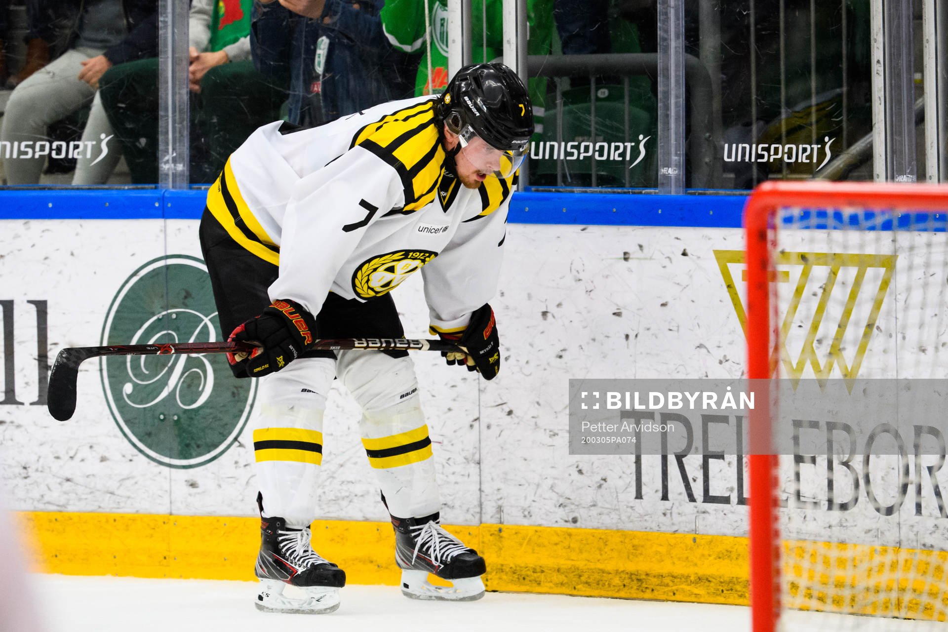 Brynäs Marcus Björk deppar