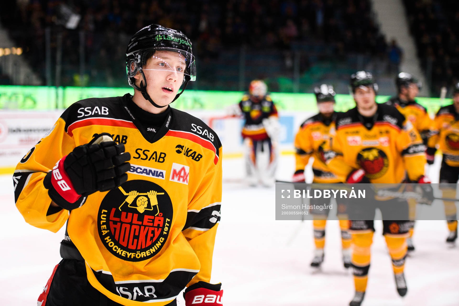 Luleås Carl Mattsson jublar