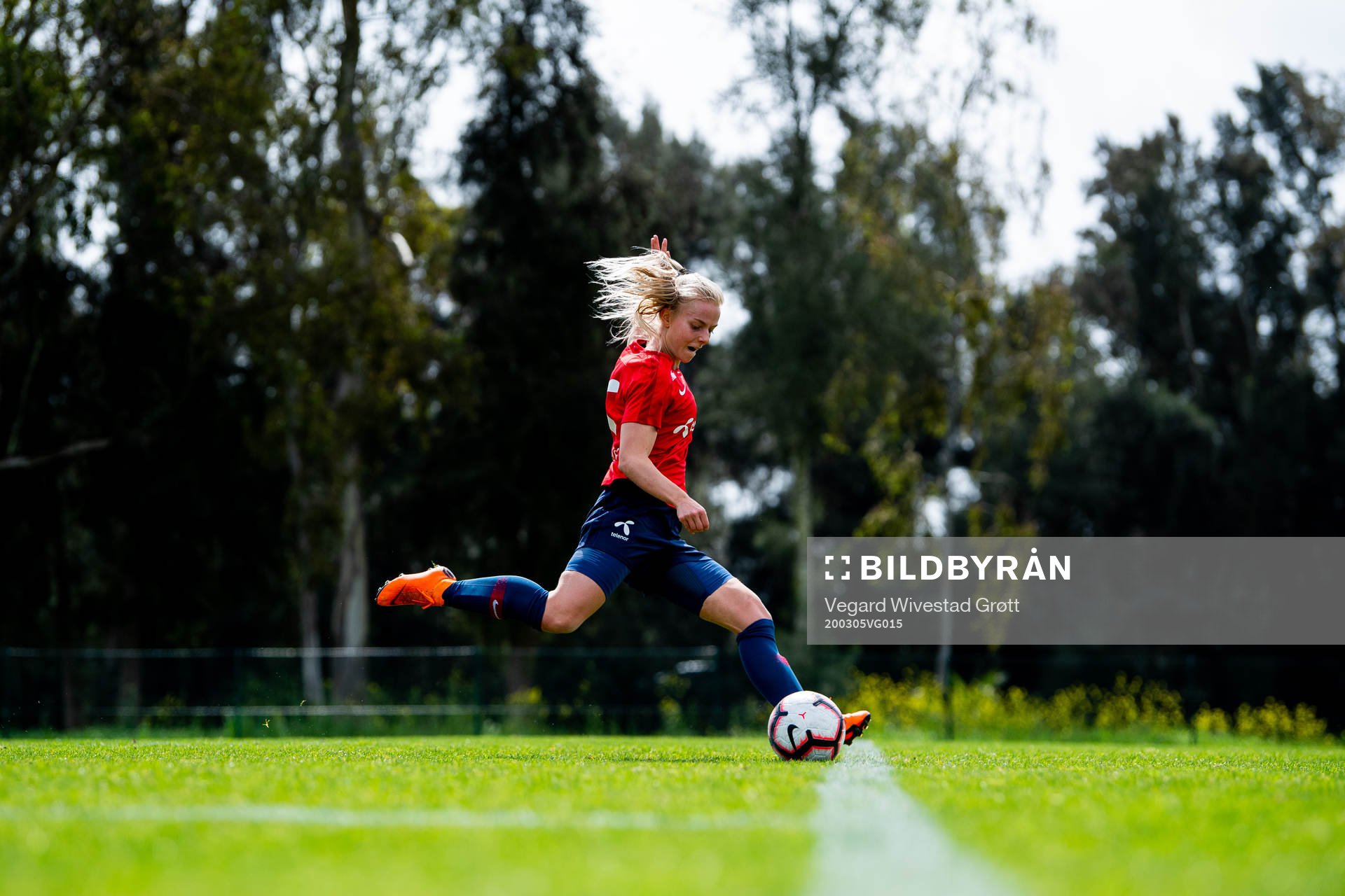 Emilie Woldvik of the Norwegian women’s national football