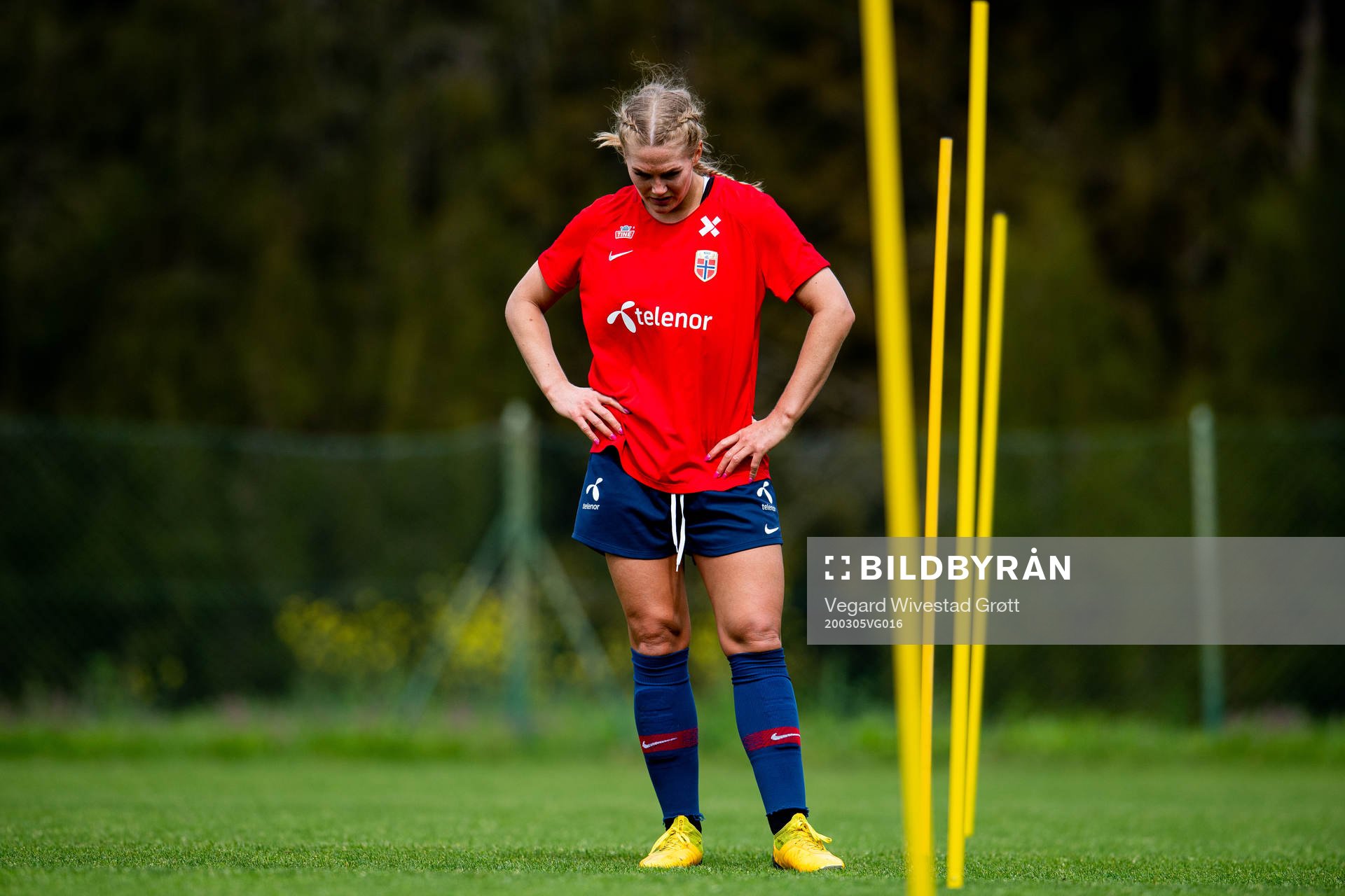 Lisa-Marie Karlseng Utland of the Norwegian women’s