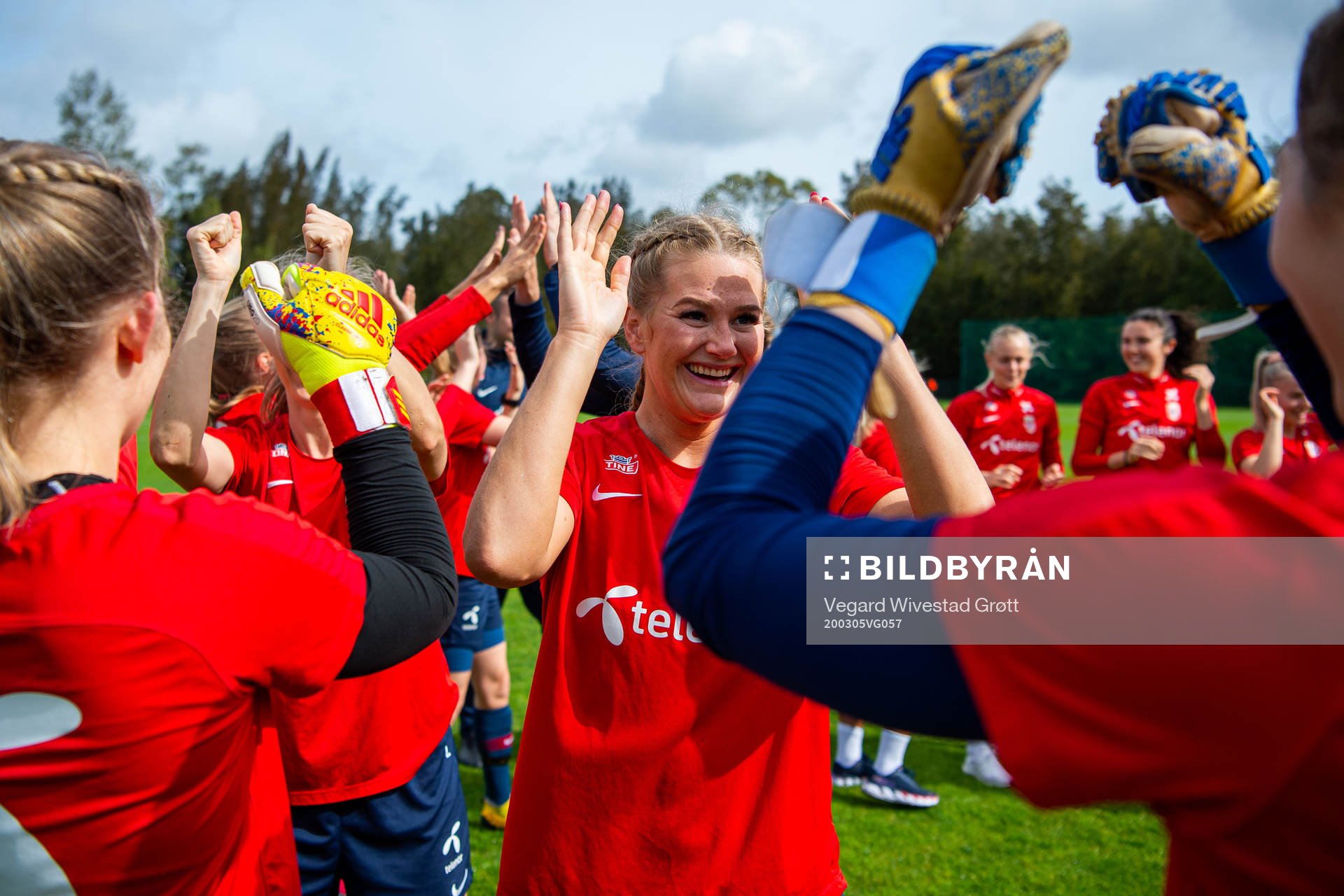 Lisa-Marie Karlseng Utland of the Norwegian women’s