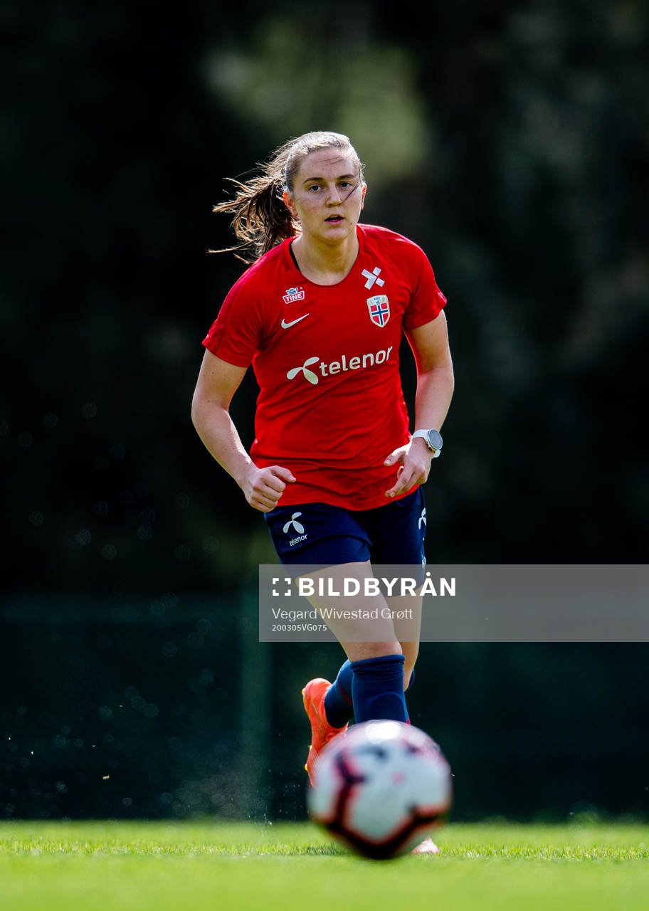 Vilde Bøe Risa of the Norwegian women’s national