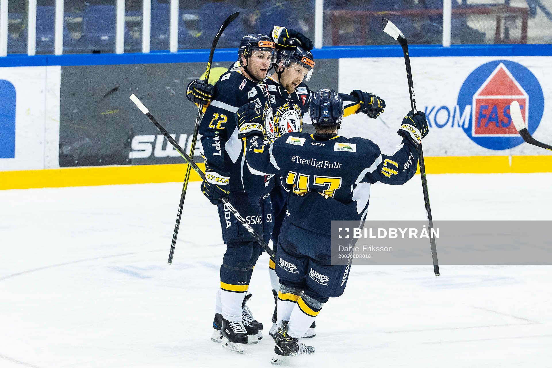 Borlänges Christian Blomqvist jublar